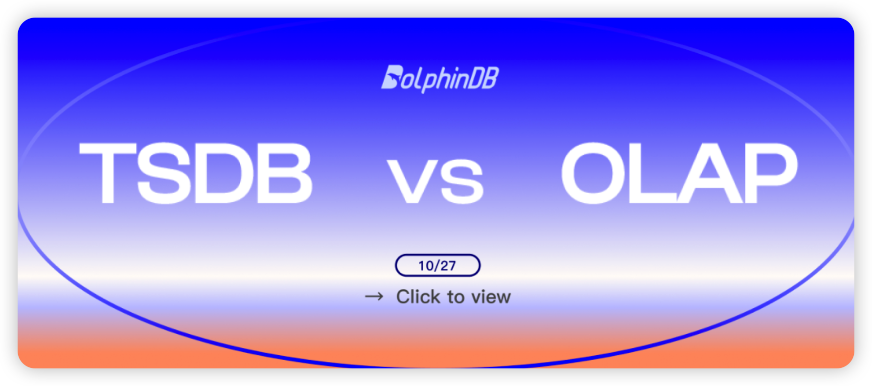 TSDB or OLAP？